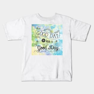 It's a Colorful Good Day by Jan Marvin Kids T-Shirt